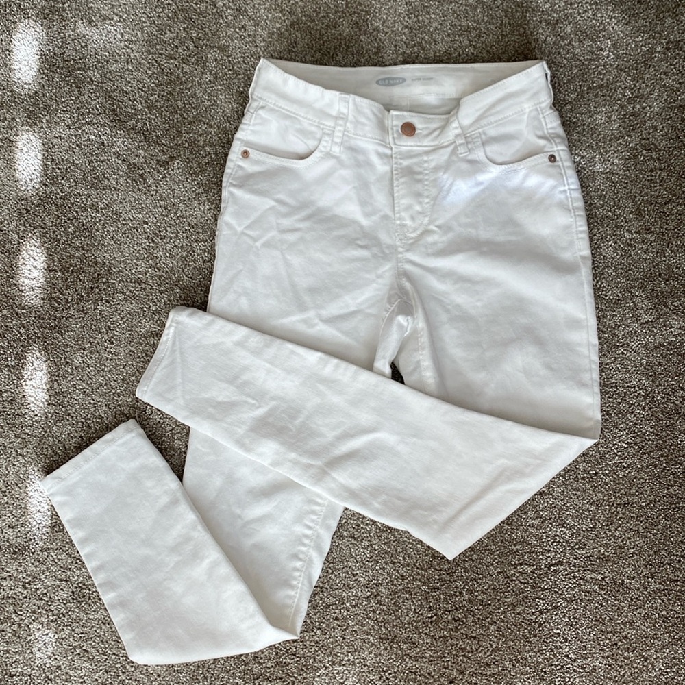 White jeans
